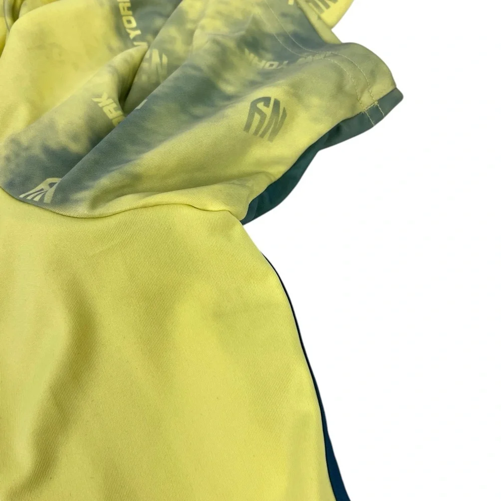 Adidas Red Bull New York Mens 3XL Jersey Yellow Slim Fit Soccer Daniel Patrick - Picture 13 of 14